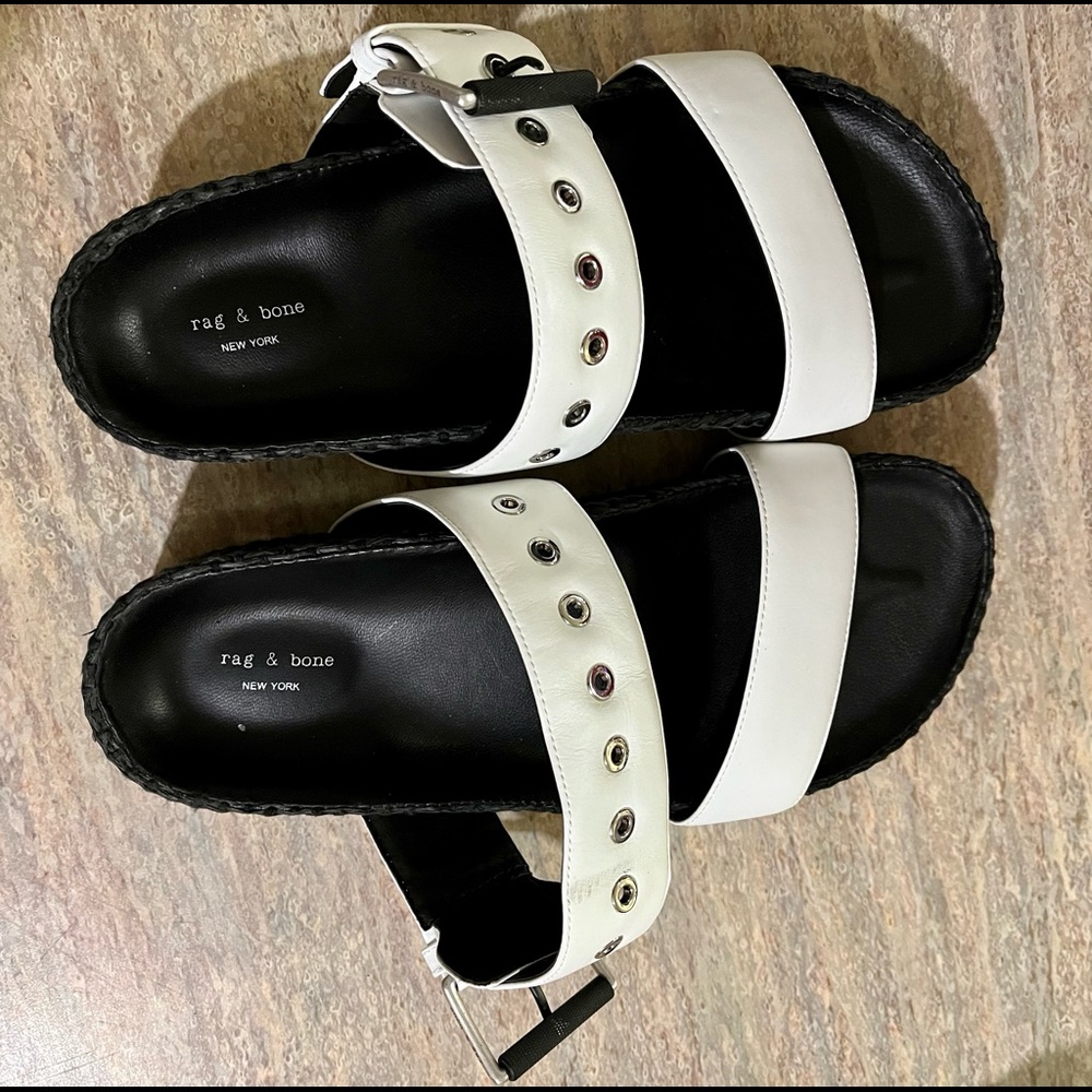 Rag & Bone New York slip on platform sandals - Picture 12 of 16